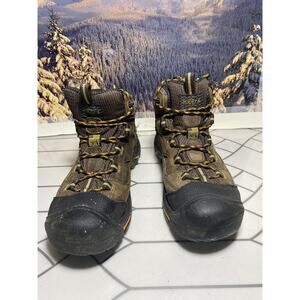 Mens KEEN Utility Braddock Mid 1011242D Steel Toe Work Boots Size 9.5